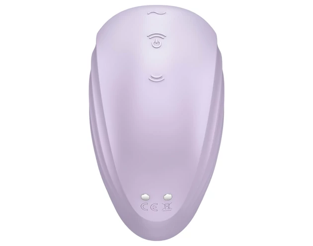 Satisfyer Pearl Diver - léghullámos csikló vibrátor (viola)