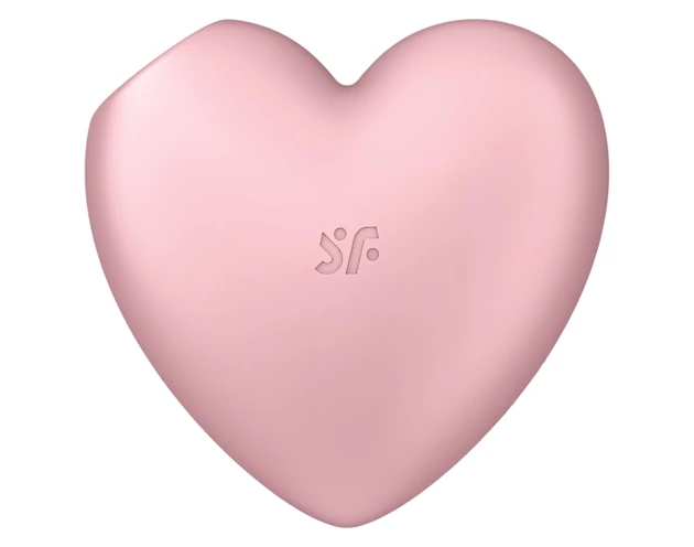 Satisfyer Cutie Heart - akkus léghullámos csikló vibrátor (pink)