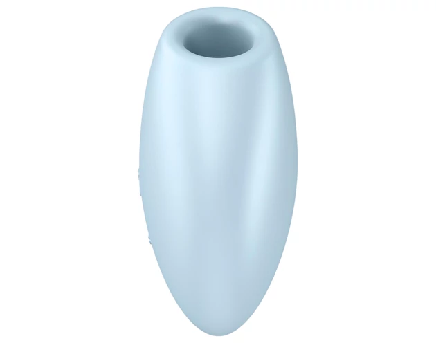 Satisfyer Cutie Heart - akkus léghullámos csikló vibrátor (kék)