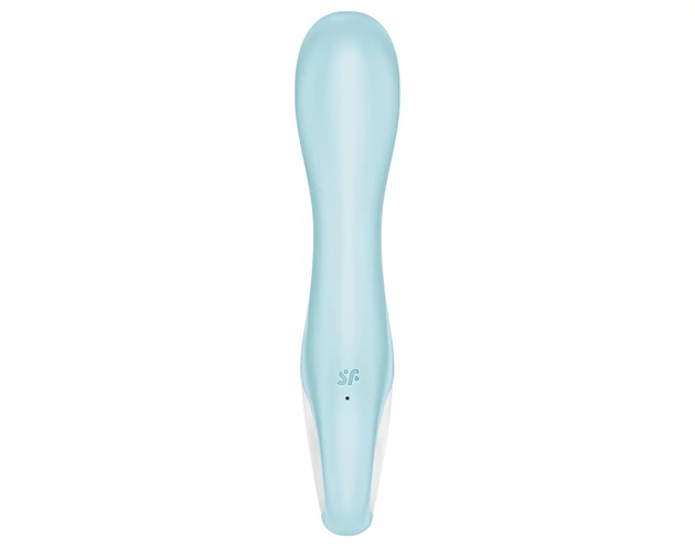 Satisfyer Air Pump Vibrator 5 - okos pumpálható vibrátor (kék)