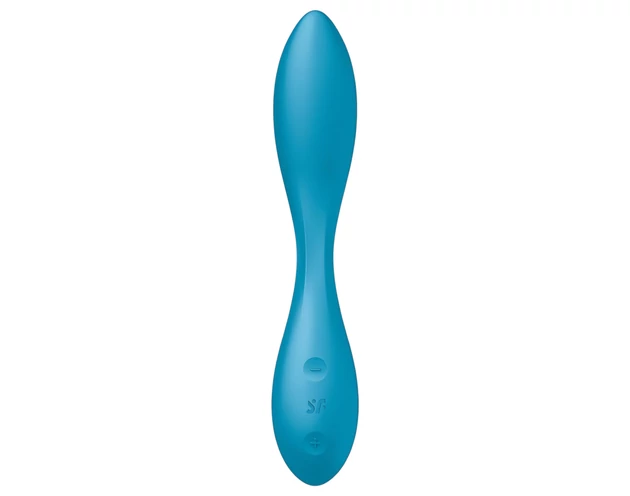 Satisfyer G-spot Flex 1 - akkus, vízálló G-pont vibrátor (zöld)