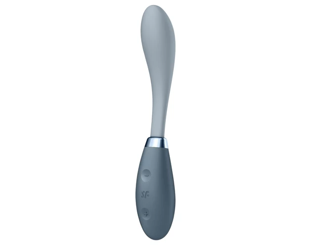 Satisfyer G-Spot Flex 3 - akkus G-pont vibrátor (szürke)