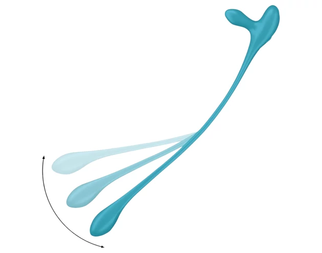 Satisfyer Plug & Play - akkus anál vibrátor és péniszgyűrű (kék)