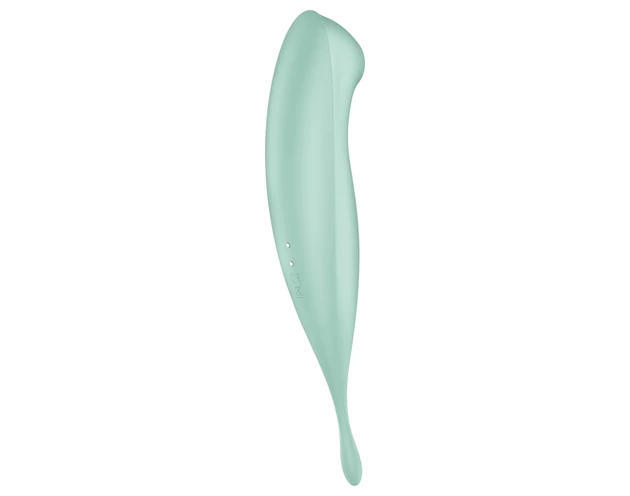Satisfyer Twirling Pro - okos 2in1 csikló vibrátor (menta)