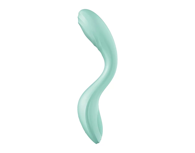 Satisfyer Rrrolling - mozgó golyós G-pont vibrátor (menta)