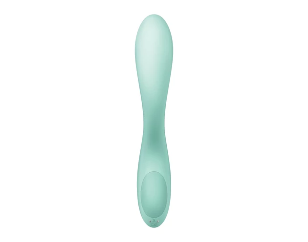 Satisfyer Rrrolling - mozgó golyós G-pont vibrátor (menta)
