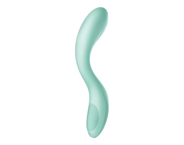 Satisfyer Rrrolling - mozgó golyós G-pont vibrátor (menta)