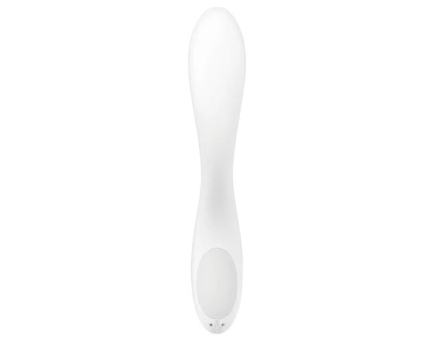 Satisfyer Rrrolling - mozgó golyós G-pont vibrátor (fehér)