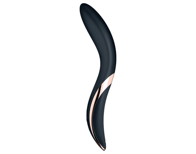 Satisfyer Rrrolling - mozgó golyós G-pont vibrátor (fekete)