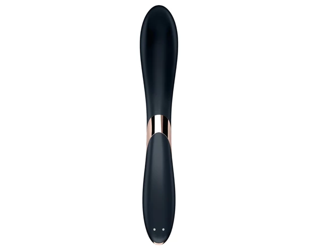 Satisfyer Rrrolling - mozgó golyós G-pont vibrátor (fekete)