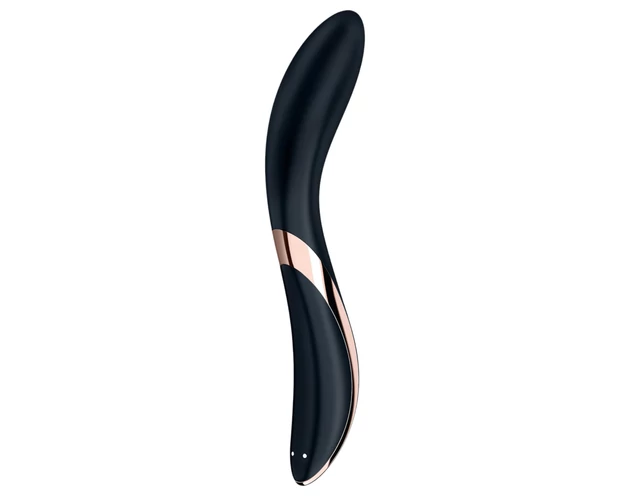 Satisfyer Rrrolling - mozgó golyós G-pont vibrátor (fekete)