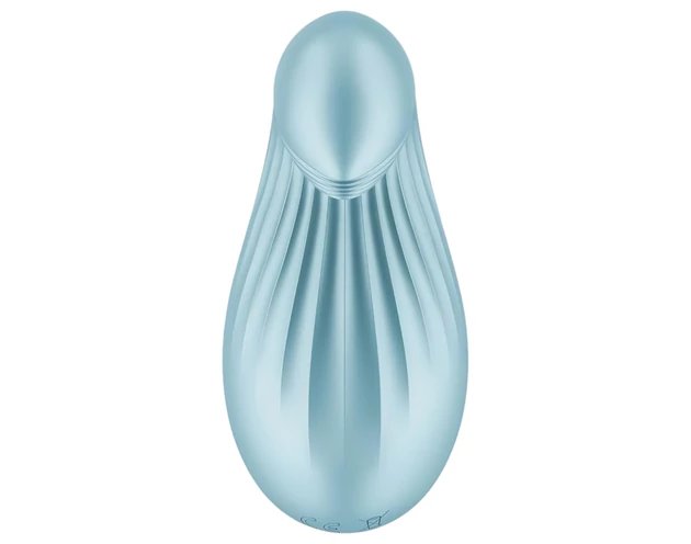 Satisfyer Dipping Delight - akkus csikló vibrátor (kék)