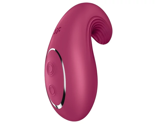 Satisfyer Dipping Delight - akkus csikló vibrátor (piros)