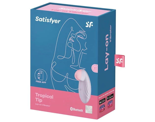 Satisfyer Tropical Tip - okos csikló vibrátor (lila)