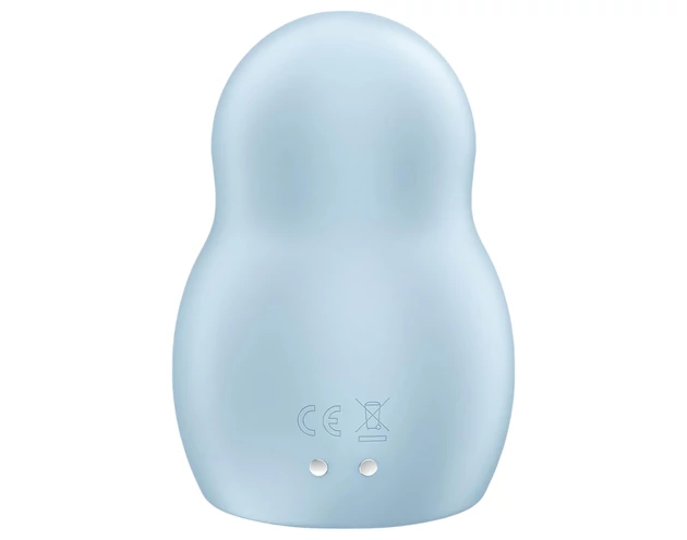 Satisfyer Pro To Go 1 - léghullámos csiklóizgató (kék)