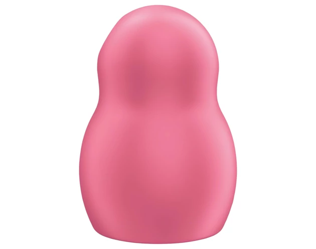 Satisfyer Pro To Go 1 - akkus, léghullámos csiklóizgató (piros)