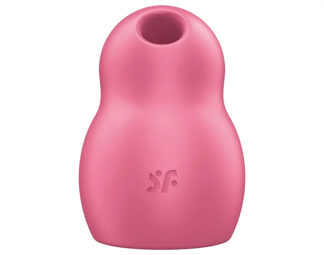 Satisfyer Pro To Go 1 - akkus, léghullámos csiklóizgató (piros)
