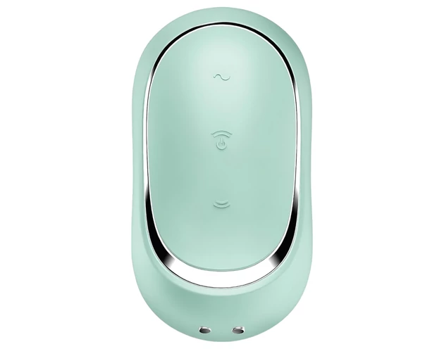 Satisfyer Pro To Go 2 - akkus, léghullámos csiklóizgató (menta)