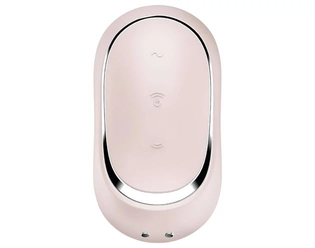 Satisfyer Pro To Go 2 - léghullámos csiklóizgató (bézs)