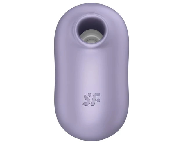 Satisfyer Pro To Go 2 - akkus, léghullámos csiklóizgató (viola)