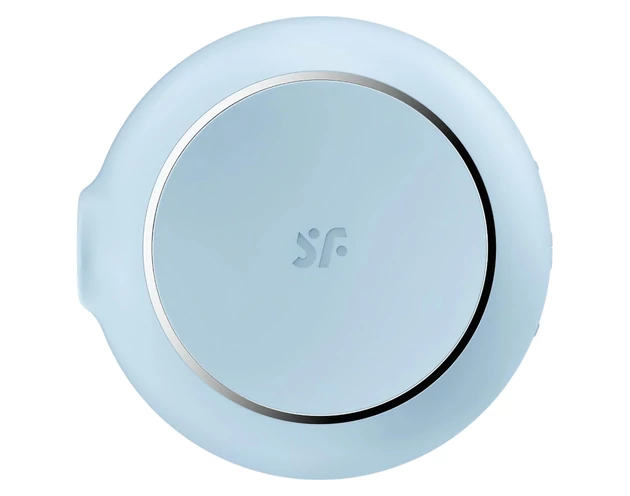 Satisfyer Pro To Go 3 - akkus, léghullámos csiklóizgató (kék)