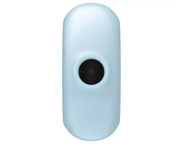 Satisfyer Pro To Go 3 - akkus, léghullámos csiklóizgató (kék)