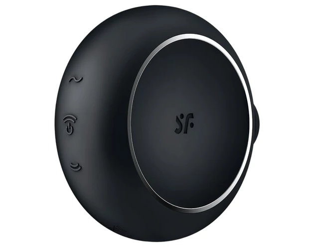 Satisfyer Pro To Go 3 - léghullámos csiklóizgató (fekete)