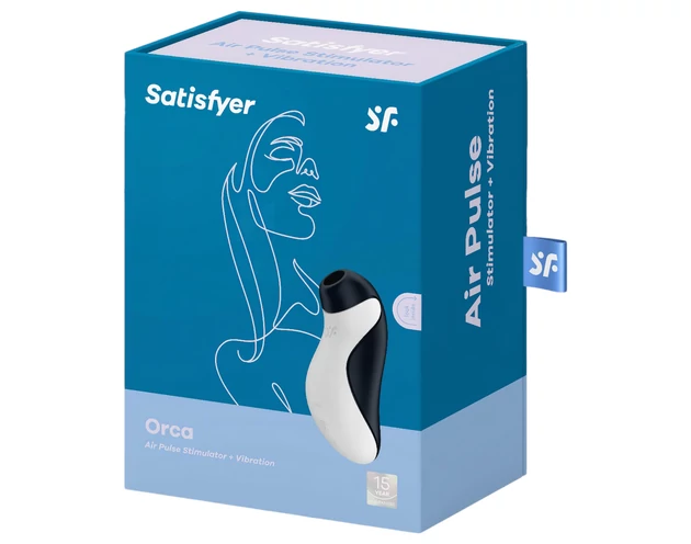 Satisfyer Orca - vízálló léghullámos csiklóizgató