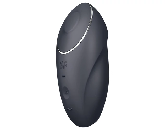 Satisfyer Tap & Climax 1 - 2in1 csikló vibrátor (fekete)