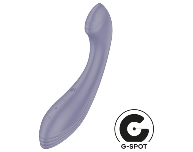 Satisfyer G-Force - akkus, vízálló G-pont vibrátor (lila)