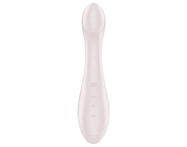 Satisfyer G-Force - akkus, vízálló G-pont vibrátor (bézs)