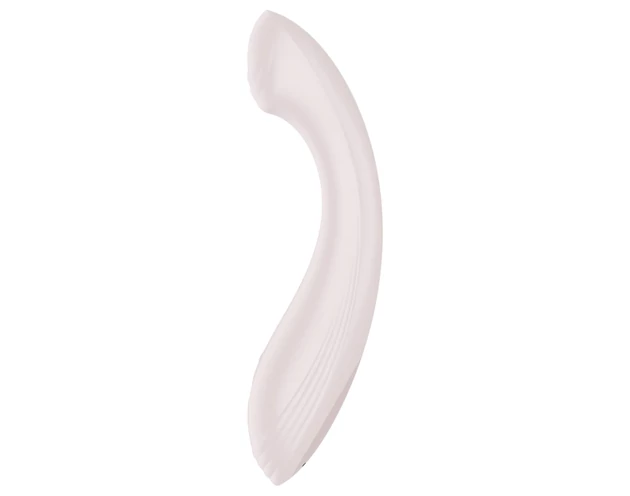 Satisfyer G-Force - akkus, vízálló G-pont vibrátor (bézs)