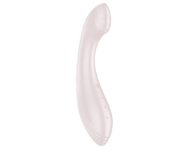 Satisfyer G-Force - akkus, vízálló G-pont vibrátor (bézs)