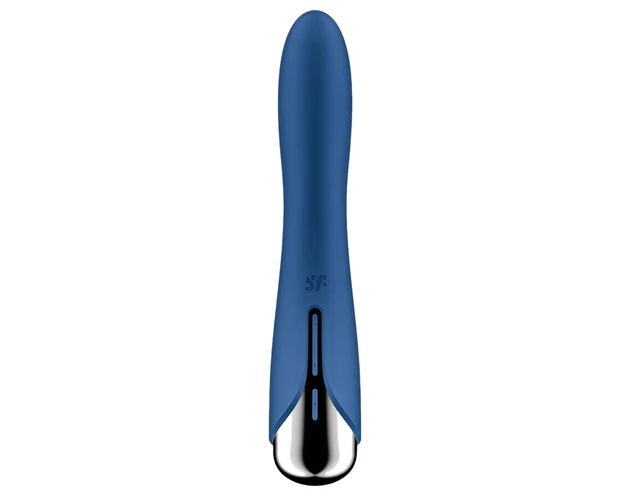 Satisfyer Spinning Vibe 1 - forgó fejes G-pont vibrátor (kék)