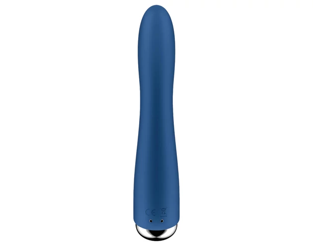 Satisfyer Spinning Vibe 1 - forgó fejes G-pont vibrátor (kék)