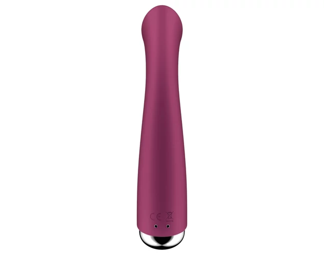 Satisfyer Spinning G-Spot 1 - forgó fejes G-pont vibrátor (piros)