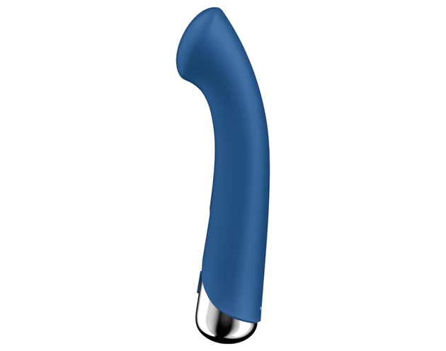 Satisfyer Spinning G-Spot 1 - forgó fejes G-pont vibrátor (kék)