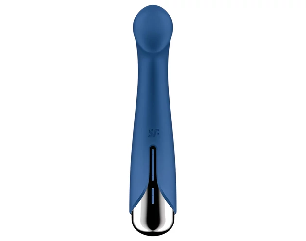 Satisfyer Spinning G-Spot 1 - forgó fejes G-pont vibrátor (kék)