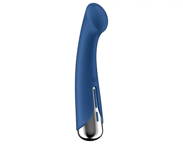 Satisfyer Spinning G-Spot 1 - forgó fejes G-pont vibrátor (kék)