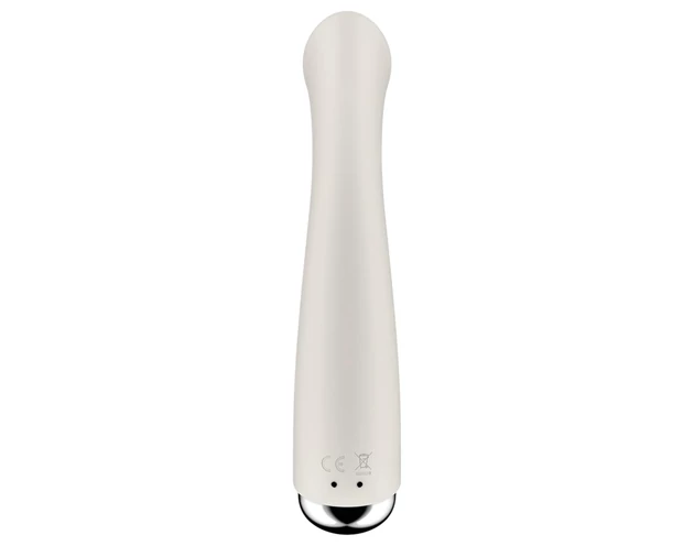 Satisfyer Spinning G-Spot 1 - forgó fejes G-pont vibrátor (bézs)