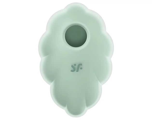 Satisfyer Cloud Dancer - akkus léghullámos csiklóizgató (menta)