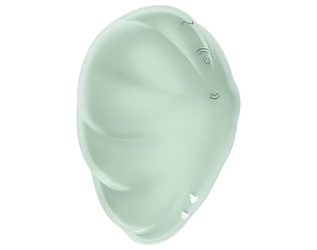 Satisfyer Cloud Dancer - akkus léghullámos csiklóizgató (menta)