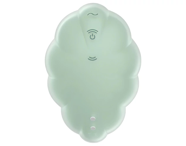 Satisfyer Cloud Dancer - akkus léghullámos csiklóizgató (menta)