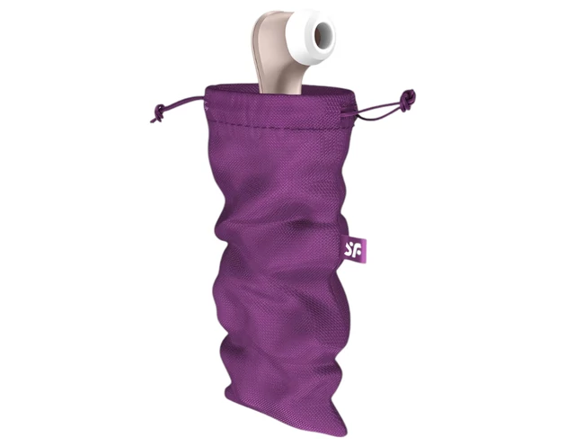 Satisfyer Treasure Bag L - tároló táska - közepes (lila)