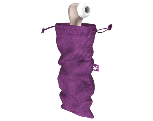 Satisfyer Treasure Bag L - tároló táska - közepes (lila)