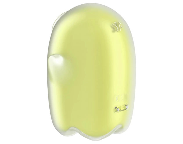 Satisfyer Glowing Ghost - világító léghullámos csiklóizgató (sárga)
