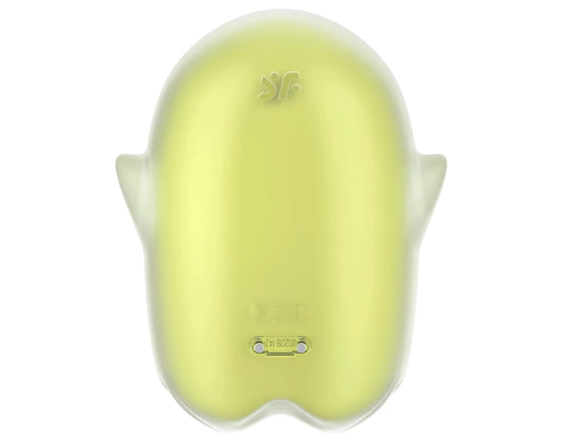 Satisfyer Glowing Ghost - világító léghullámos csiklóizgató (sárga)