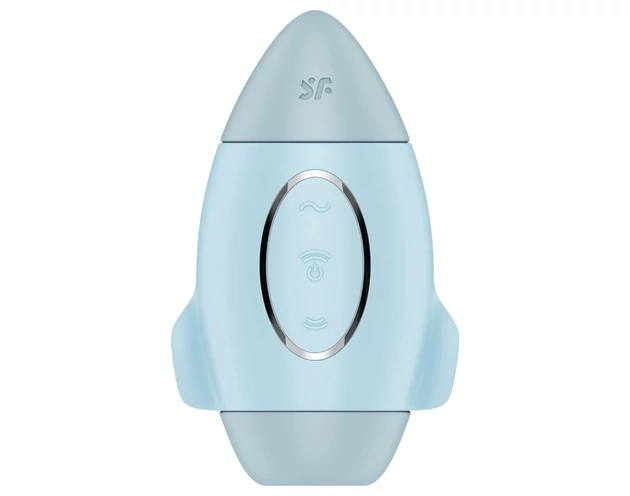 Satisfyer Mission Control - léghullámos csiklóizgató (kék)