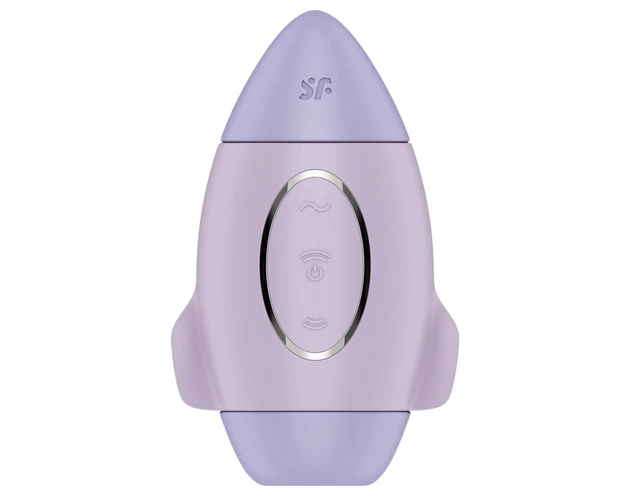 Satisfyer Mission Control - léghullámos csiklóizgató (lila)