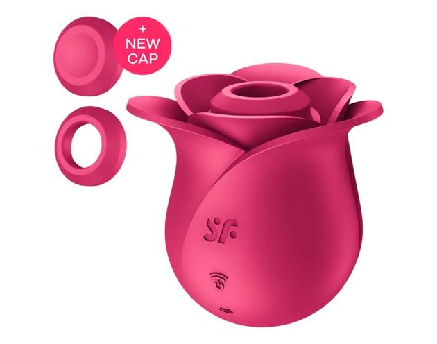 Satisfyer Pro 2 Rose Modern - léghullámos csiklóizgató (piros)